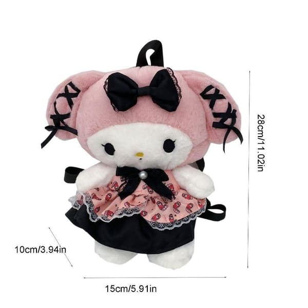 1 st Kuromi Axelväska Broderad Handväska
