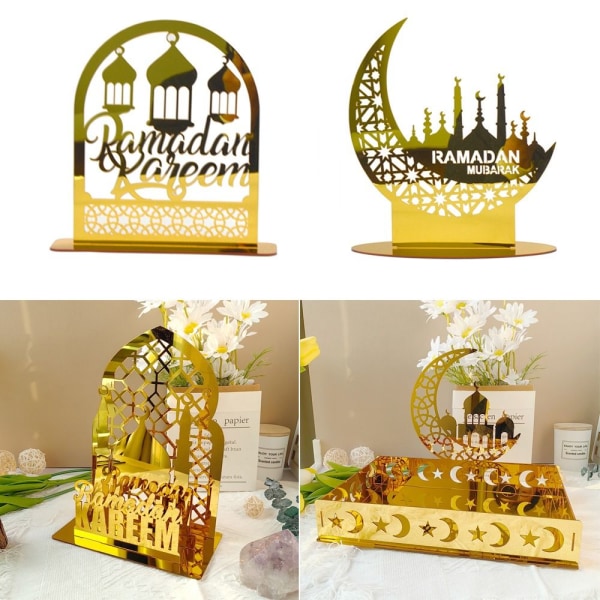 Akryyli peilipöytä Eid Al-Fitr Decor C C C