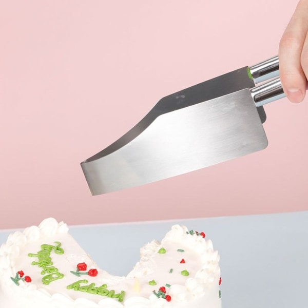Cake Slicer Cutter Pai Cutting Cake Clip Pink