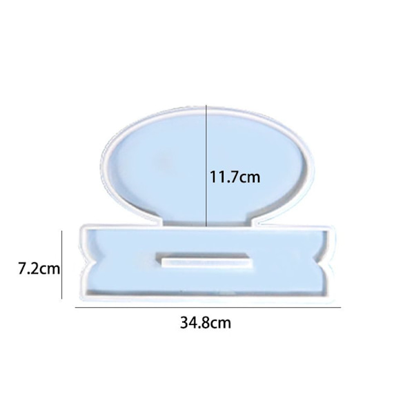 Fotorammeform Billedramme Silikoneform B B B