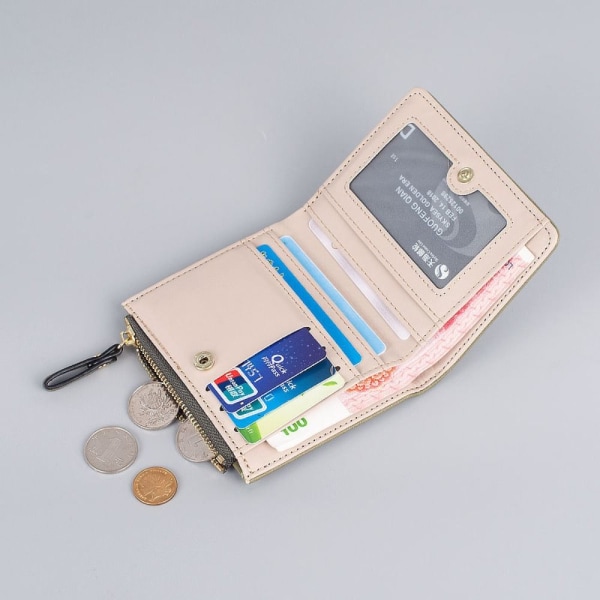 Naisten taitettavat lompakkokorttikotelot MUSTA black