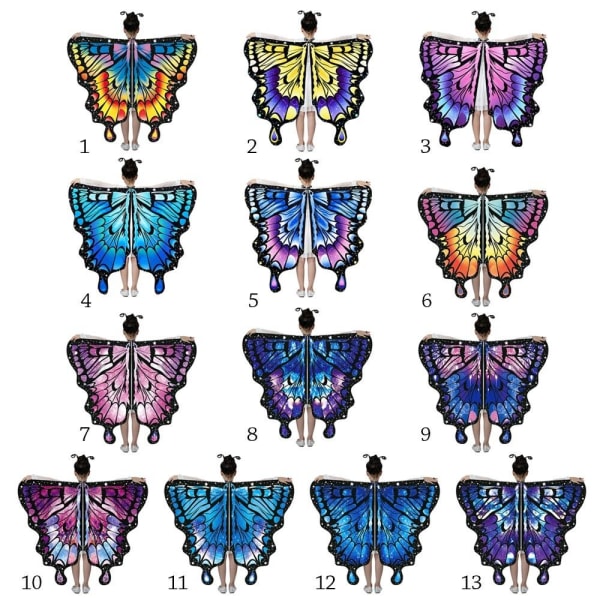Fairy Shawl Butterfly Wings 6 6 6