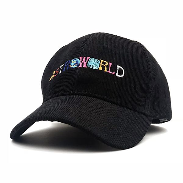 Baseball Caps Broderet Hat SORT black
