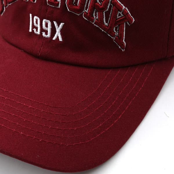 Baseballkasketter med bogstavbroderi Snapback-hatte SORT black