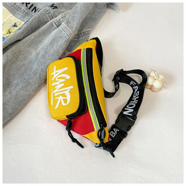 Mini vyötärölaukku Banaanilaukku KELTAINEN yellow