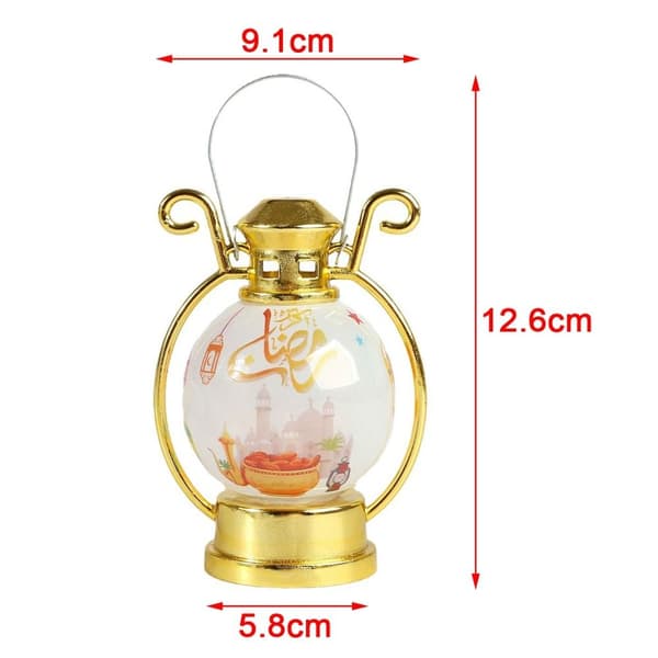 Ramadan LED-lampe LED-lykt STIL 3 STIL 3 Style 3