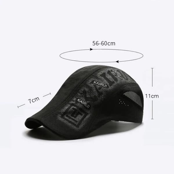 Basker Framåtkeps MÖRKGRÅ dark grey