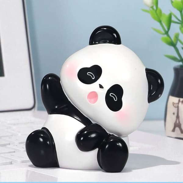 Panda Dekorativa Ornament Heminredningsprydnader B B B