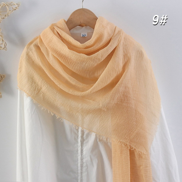 Shawl Wrap Headscarf Muslim Hijab Huivit CHAMPAGNE Champagne
