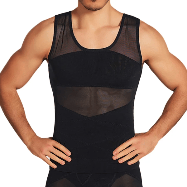 Slankevest Slankebelte SVART 2XL black 2XL