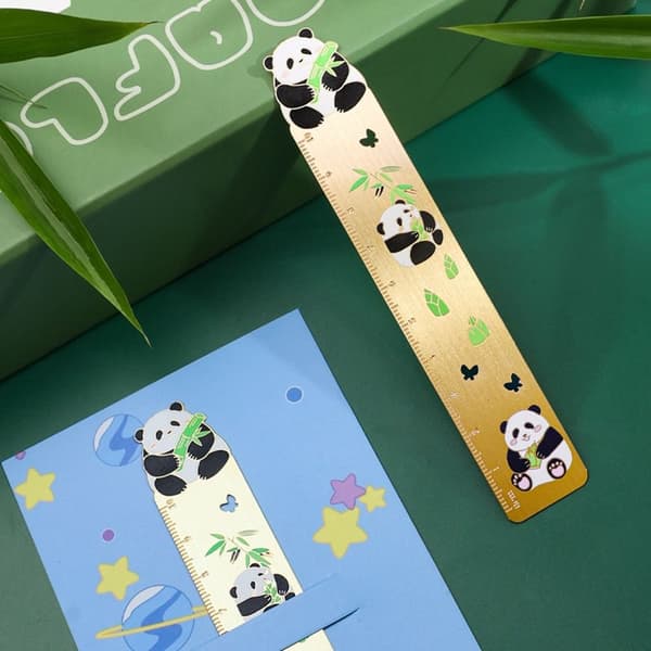 Metall Panda Bokmerke Bokklips STIL 2 STIL 2 Style 2