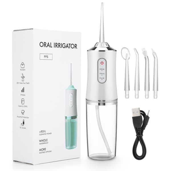 Elektrisk oral irrigator til tænder, PINK