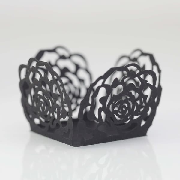 50 st Chokladbricka Papper Chokladgodiskoppar SILVER SILVER Silver