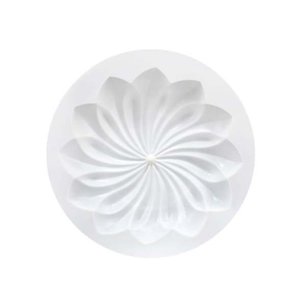 3D Rund Blomst Pagode Silikone Kageform Mousseforme