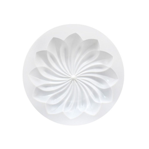 3D Rund Blomsterpagode Silikonkakeform Mousseformer