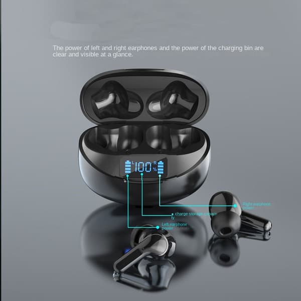 Beinledningsøretelefon Trådløst Bluetooth Headset Sport