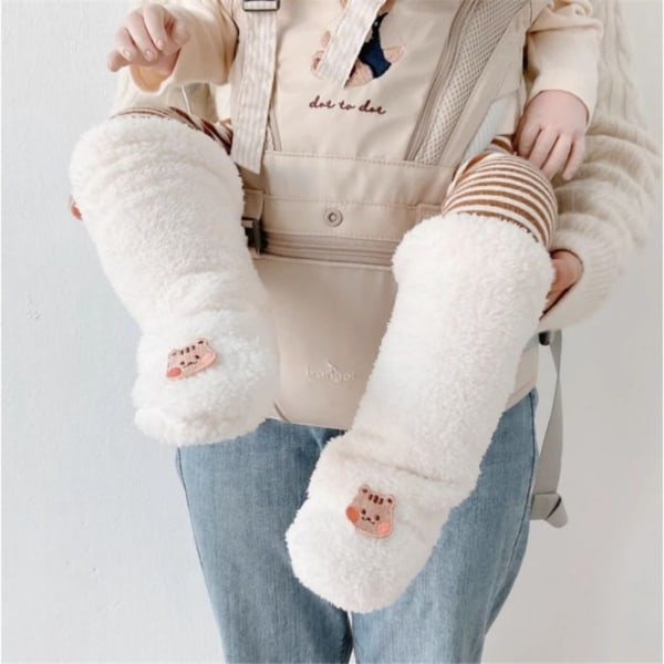 Baby sammetsstrumpor Halkfria bomullsstrumpor BEAR BEAR Bear