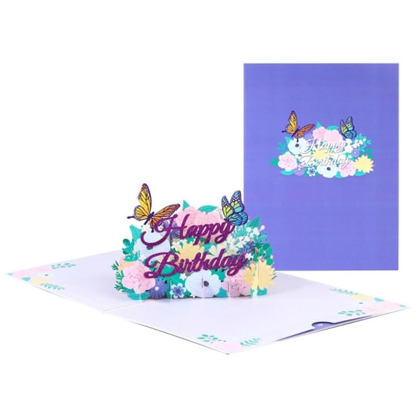 Syntymäpäiväkortti Käsintehty onnittelukortti STYLE 4 STYLE 4 style 4