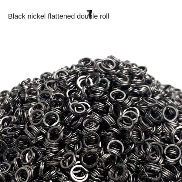 Fish Connector Fiskedelte ringer 2-(0,6 X ID3,0)MM 2-(0,6 X 2-(0.6 X ID3.0)mm