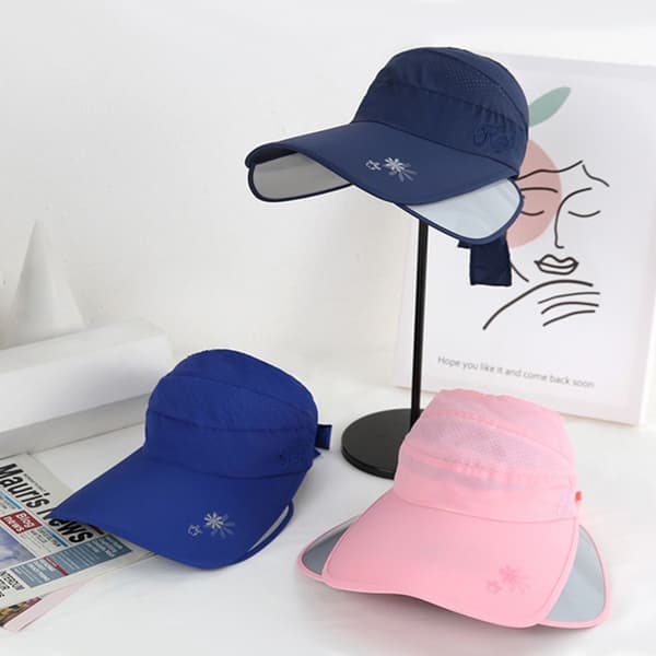 Utendørs Baseball Caps Solbeskyttelse Hatt BLÅ blue