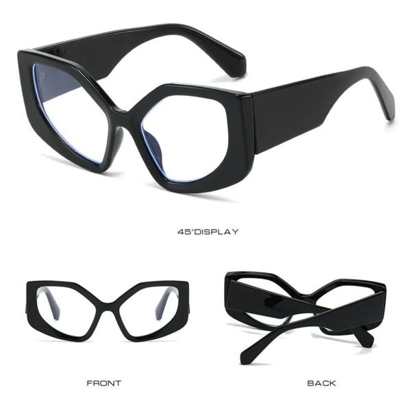 Cat Eye Blue Light Glasses Anti-Blue Light Lasit VILLA Purple Yellow Blue