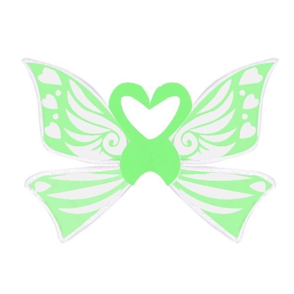 Butterfly Fairy Wings Prinsesse Angel Wing GRØN Green