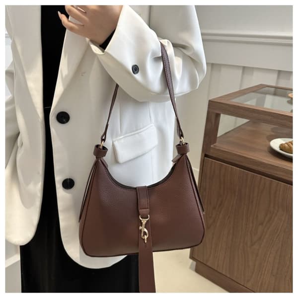 Axelväskor Crossbody Väska BRUN brown