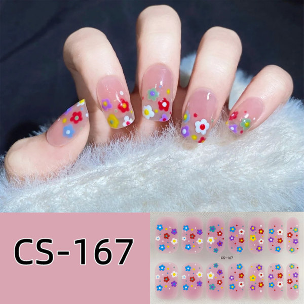 Franske negleklistremerker Nail Art-klistremerke 1 1 1