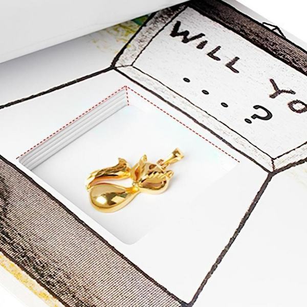 Skjul Ring Flipbook Håndvendt Bog Flip Book Kit A A A