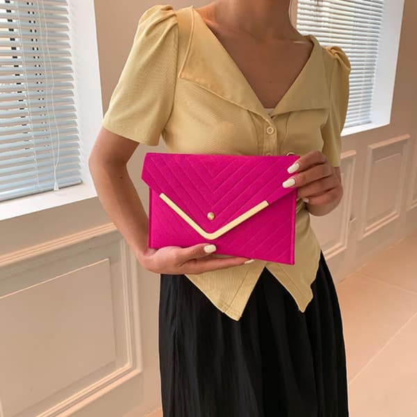 Aften Clutch Taske Kuverttasker SORT Black