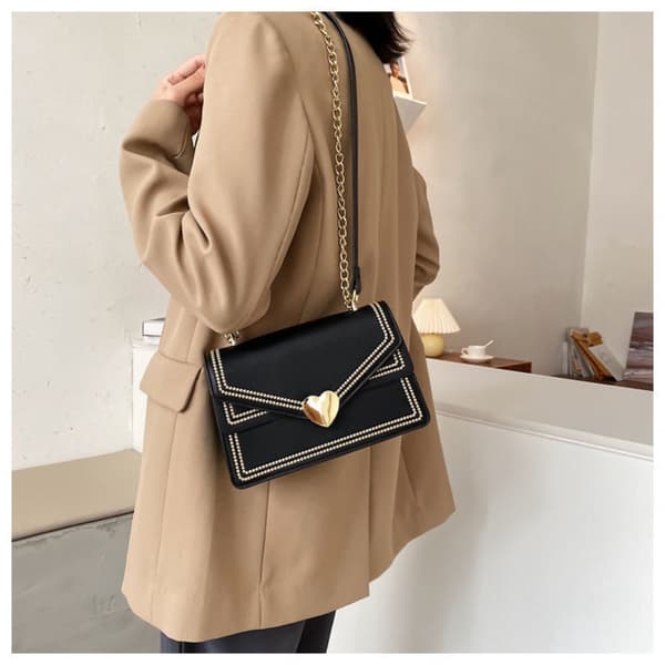 Messengerbag Skulderveske HVIT white