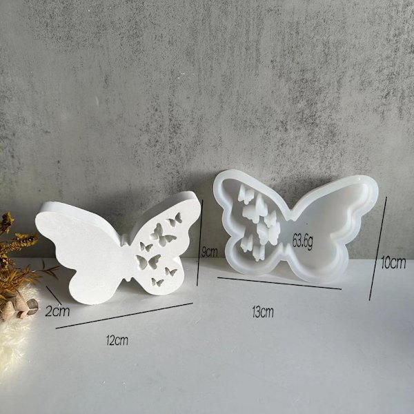 Butterfly Silikone Forme Resin Form Aromaterapi Form As show