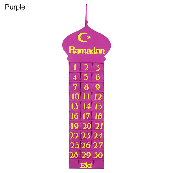 Eid Mubarak Filtkalender LILA LILA