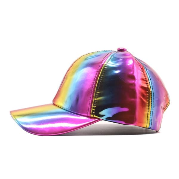 Fargeskiftende hatt baseballcaps SVART black