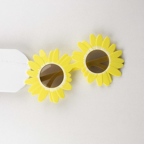 Blomglasögon Daisy Shades GUL GRÅ LINS GRÅ LINS yellow Gray lenses-Gray lenses
