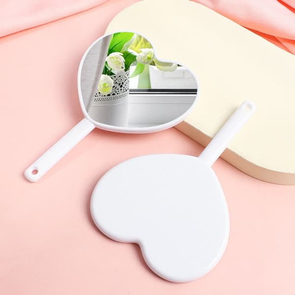Love Makeup Mirror Mini Love Mirror VALKOINEN white