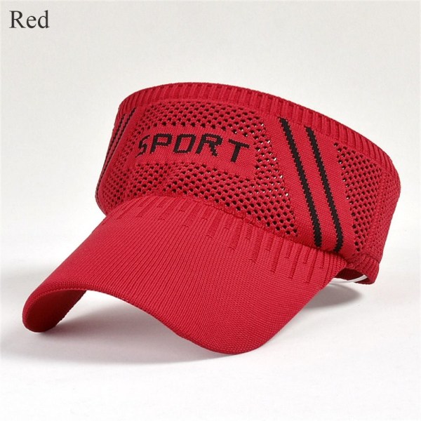 Baseballcap Solhatter RØD red