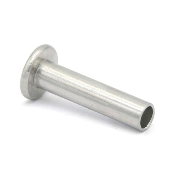 100 st aluminium platt fackverkshuvud Halvtubformade nitar M2 X M2 x 4mm