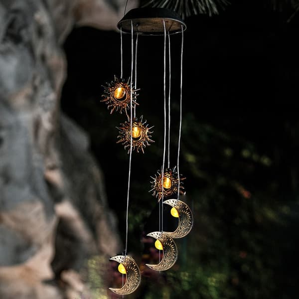 LED Vindklokker Feelysslyng EID Mubarak Lampe C-VARM C-VARM