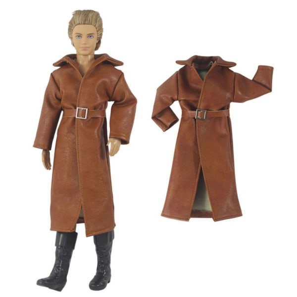 Male Dolls Coat PU læderjakke 4 4 4