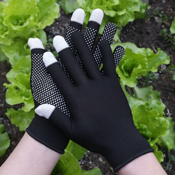 Work Safe Handsker Touch Screen Handske SORT black
