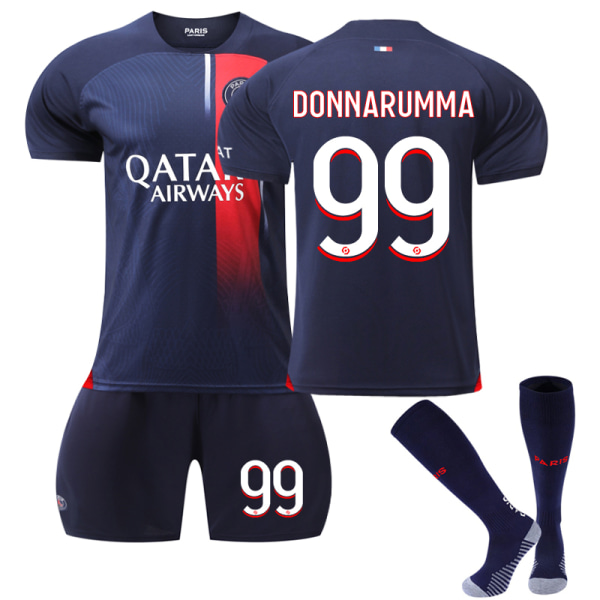 23-24 Paris Saint-Germain Barn Hemmaströja Nr 99 Donnarumma 26