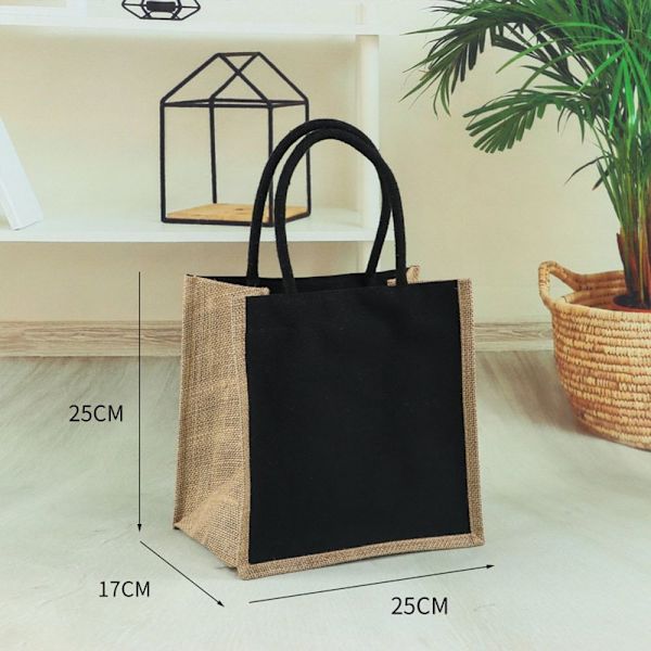 Blank Sack Tote Håndtaske SORT L L Black L-L