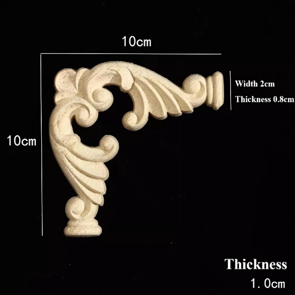 Træudskårne håndværk Træfigurer Håndværk 7X7CM4 4 7x7cm4