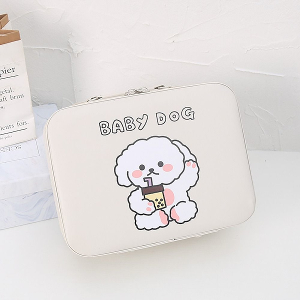 Makeup Box Matkakosmetiikkalaukku VALKOINEN WHITE