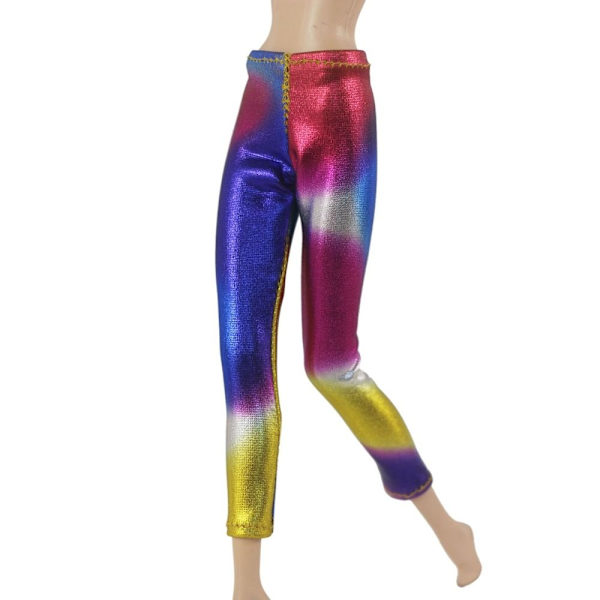 Floral Jeans Pants Doll Leather Pants 8 8 8
