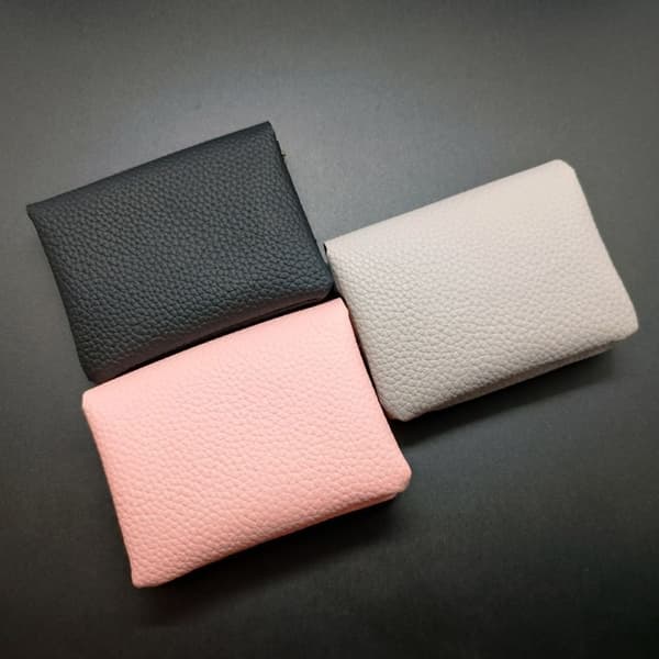 Myntbörs Läderplånböcker ROSA Pink