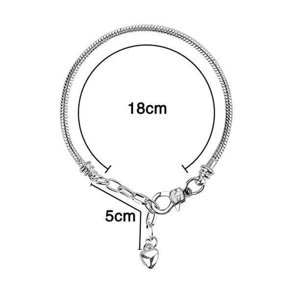 Armband Ormlänk Basiskedja Hummerlås