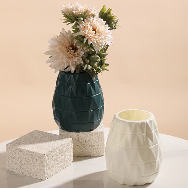 Blomstervase Blomsterpotte HVID White