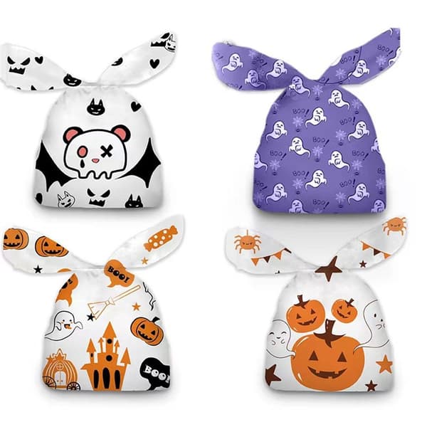 50 stk. Halloween godteposer bakeemballasje E E